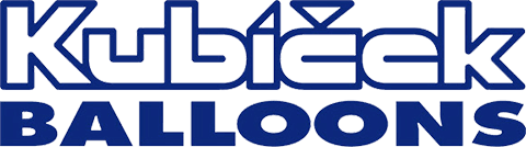 Kubiček balloons logo